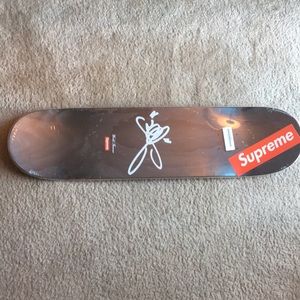 Authentic supreme skateboard deck